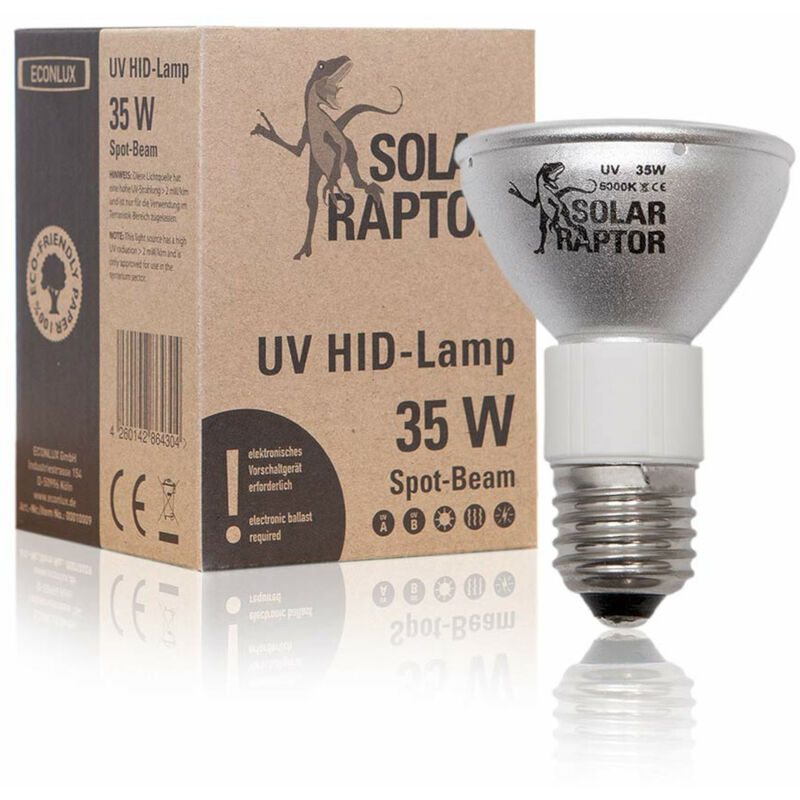 SolarRaptor UV HID Spot Strahler - 35W PAR20