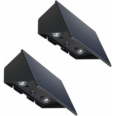 LUMISKY SOLARSCHEINWERFERN 2er-set H18 cm BLINKY