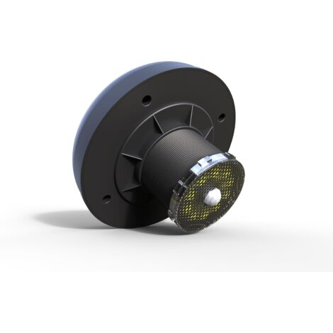 Solarsys® - Toilettes Portatives Lampes Solaires à Détecteur de Mouvement Éclairage de Toit Poulailler Abri pour Chien Abri pour Fille Maison de Jeu Extérieur Veilleuses LED à Batterie pour Camping