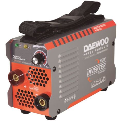 SOLDADOR DAEWOO DAMINI-140IT 4,5 kVA Pot. Requerida Rango: 20-140 A