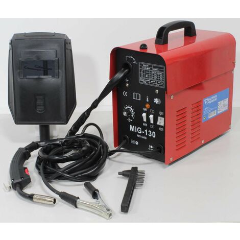 Soldador de Flujo 120Amp, MIG 130 - SUPER POWER