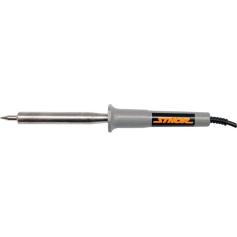 Soldador electrico 60w punta recta 79367 sthor