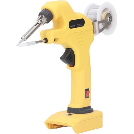 Soldador eléctrico inalámbrico, interfaz compatible, cable de soldadura, 18 V - 20 V