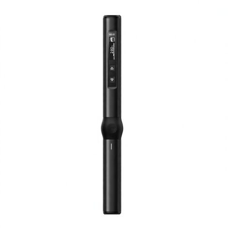 Soldador eléctrico inteligente, estación de soldadura portátil con pantalla OLED de 0,87 pulgadas, carcasa de aleación de aluminio, temperatura y voltaje de entrada ajustables, color negro.