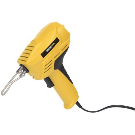 Soldador electrico pistola 100w powx1386 powerplus
