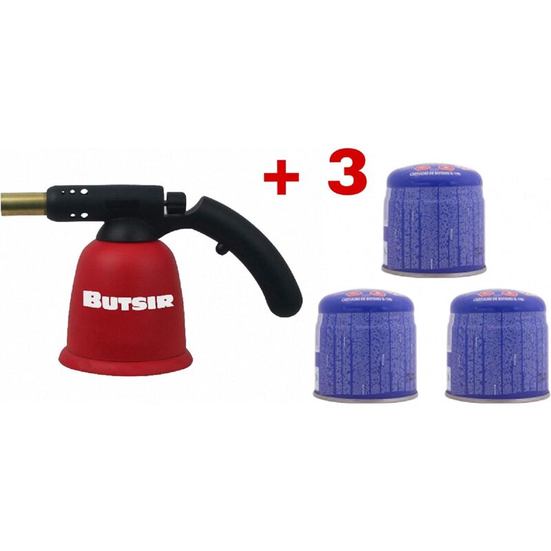 

Butsir KIT TECHNIC Kit de 1 soplete TECHNIC y 3 cartuchos B-190 BUTSIR