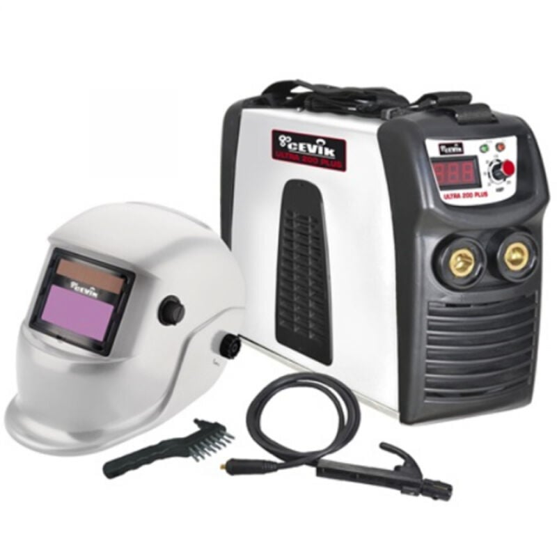Poste à souder inverter 1,6-4 mm 200 ampères avec accès ultra200plus Cevik