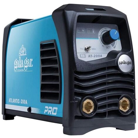 Soldador inverter 200A ATLANTIC Galagar MMA + TIG DC Lift