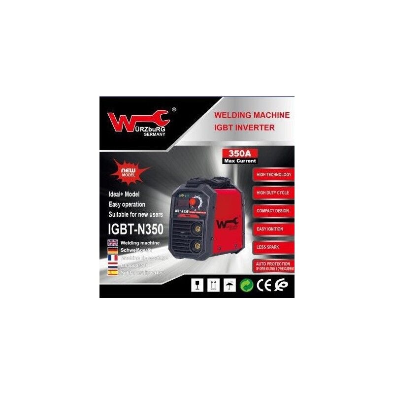 

Soldador Inverter Dc Mma Turboventilado | Pantalla Lcd | 350Amp Igbt