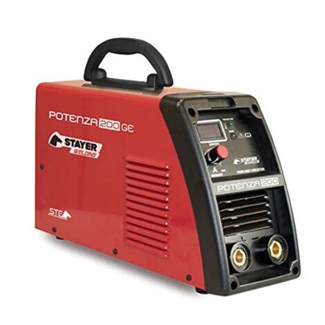 Soldador INVERTER MMA STAYER POTENZA 200 GEK