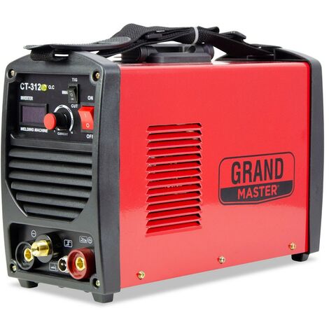 Soldador inverter 160A MMA ARC CATERPILLAR Electrodos inoxidables de rutilo  y celulósicos Profesional