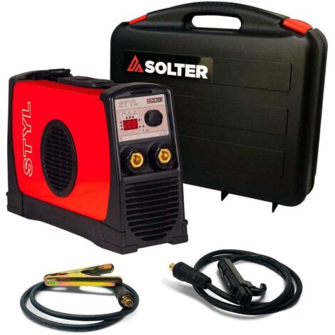 Soldador inverter Solter Styl 205 Pro DI: 200A MMA y 220A TIG