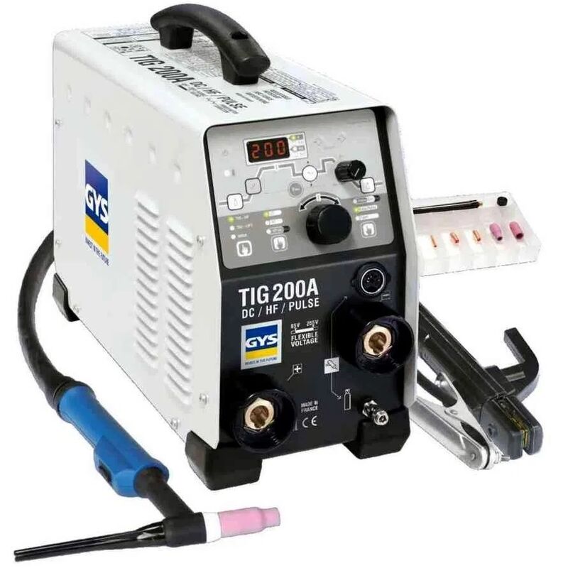 

Soldador Inverter Tic Gysmi Tig 200 Dc Hf Fv 110/230V-F1 Con Acc. Gys 372011540