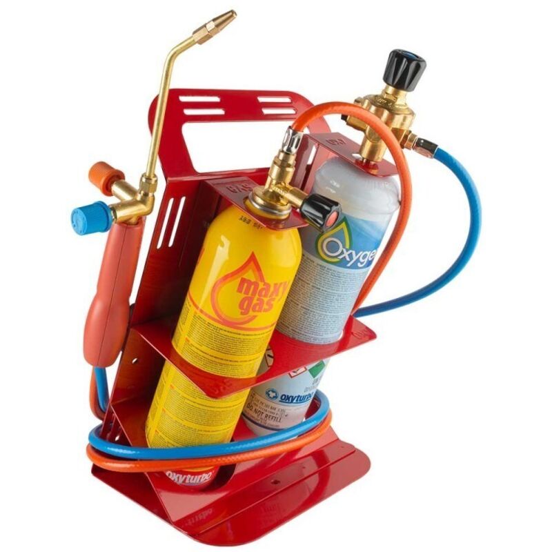 

Soldador Autogena + Botellas Turbo Set 90 Botellas Desechables