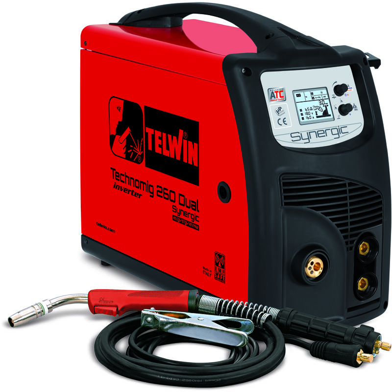 

Telwin 816056 Soldadora Inverter Hilo Technomig 260 Dual Synergic 230V