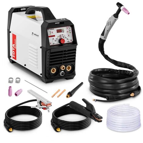 Soldador TIG DC Soldadora Inverter Equipo De Soldadura Pulso Digital HF 200A MMA