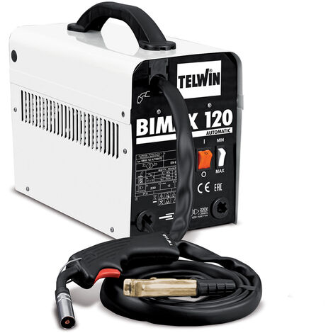 Soldadora de hilo Flux Telwin Bimax 120 Automatic - Blanco