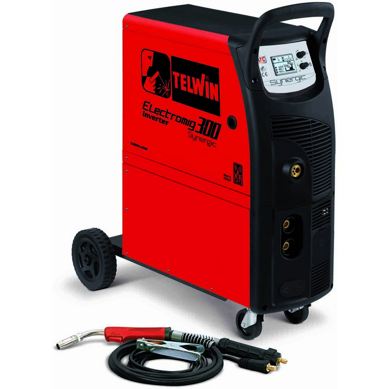 

TELWIN 816065 SOLDADORA INVERTER MULTIFUNCIÓN ELECTROMIG 300 SYNERGIC_x000D_