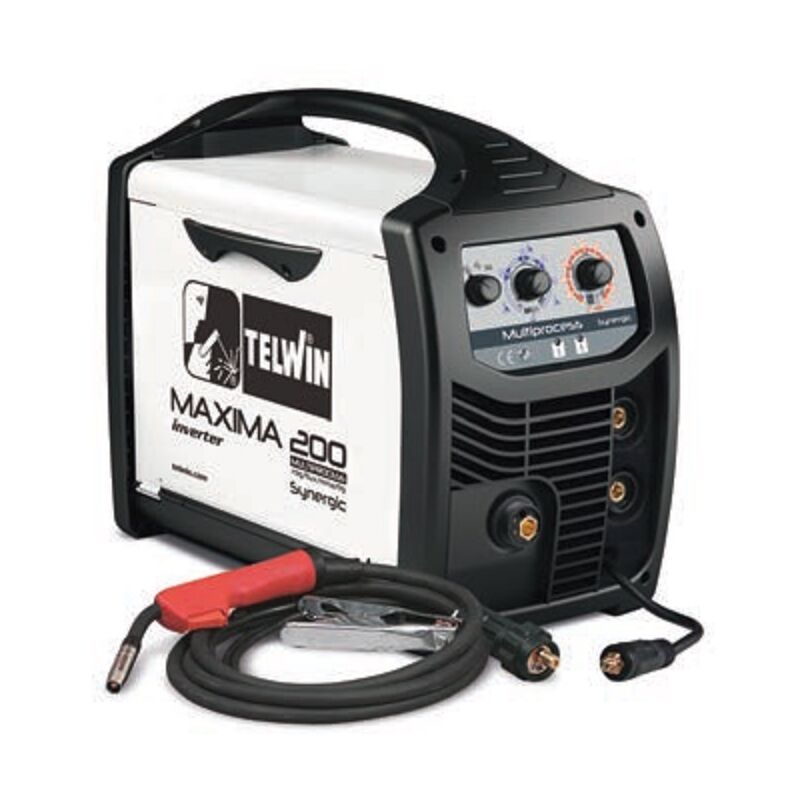 

Soldadoras inverter de hilo MIG-MAG/FLUX/BRAZING TELWIN Maxima 200 Synergic