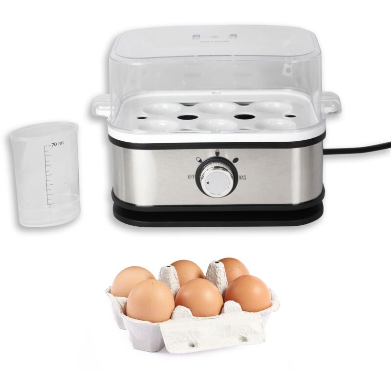 Cuiseur à ufs FISHTEC Automatique : uf à la coque, mollets ou dur