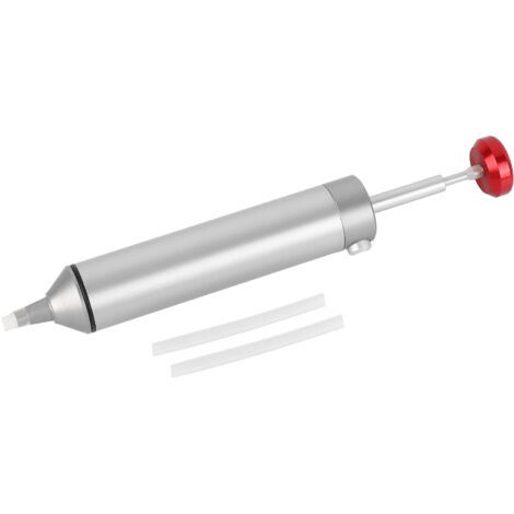 Solder Sucker Desoldering Vacuum Pump Aluminum Alloy Strong Suction Portable Solder Removal Tool for DIY Enthusiast