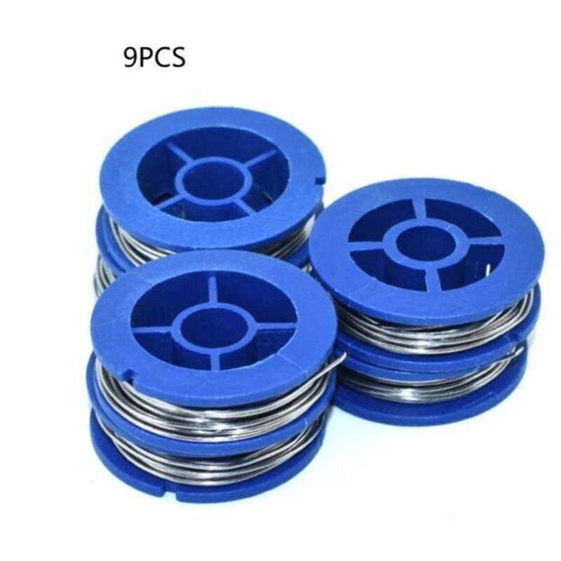 Solder wire, 9 spools of 0.8mm tin solder wire - Smart design..