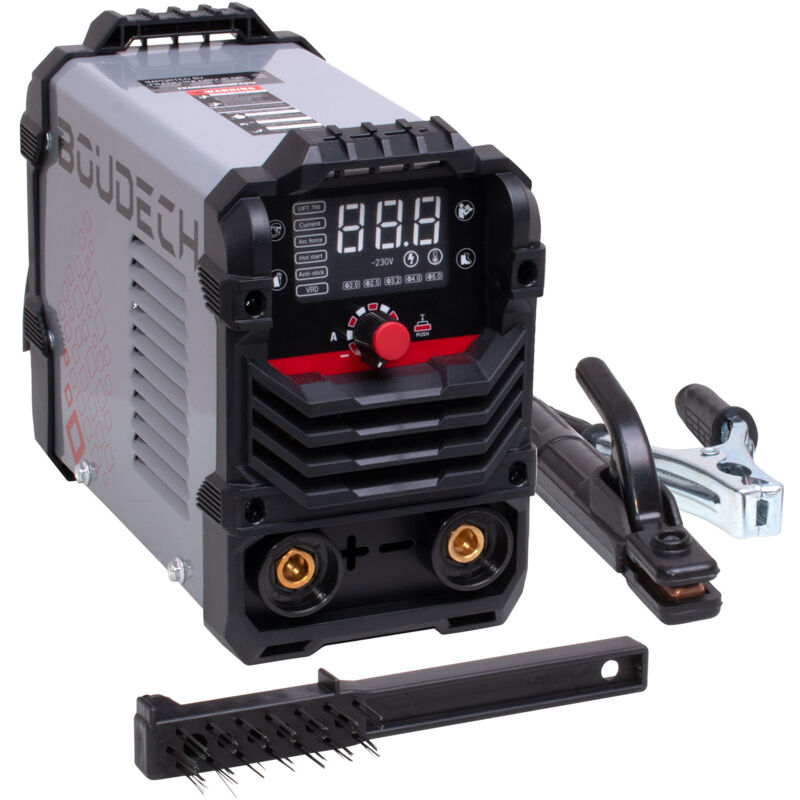 Soldering 160 - Soudeur à électrode mma 160A Inverter 230V avec écran led portable et accessoires