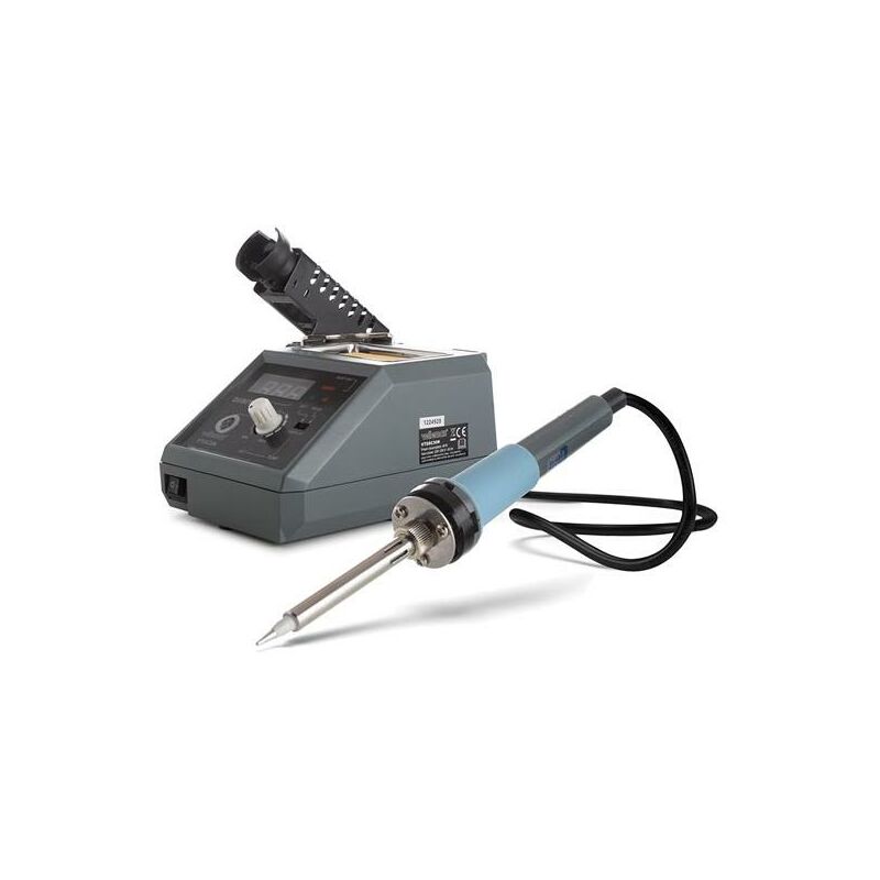 Image of Soldering station with led display & ceramic heater - 48 w - 160-480 °c