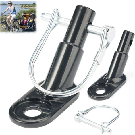 Soldes Attelage Remorque Velo,Connecteur Attache Adaptateur, Coupleur