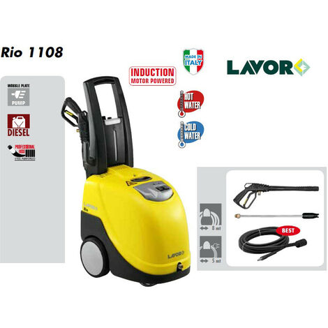 Soldes - Lavor - Nettoyeur haute pression Eau chaude 145 Bars 450L/h - RIO 1108