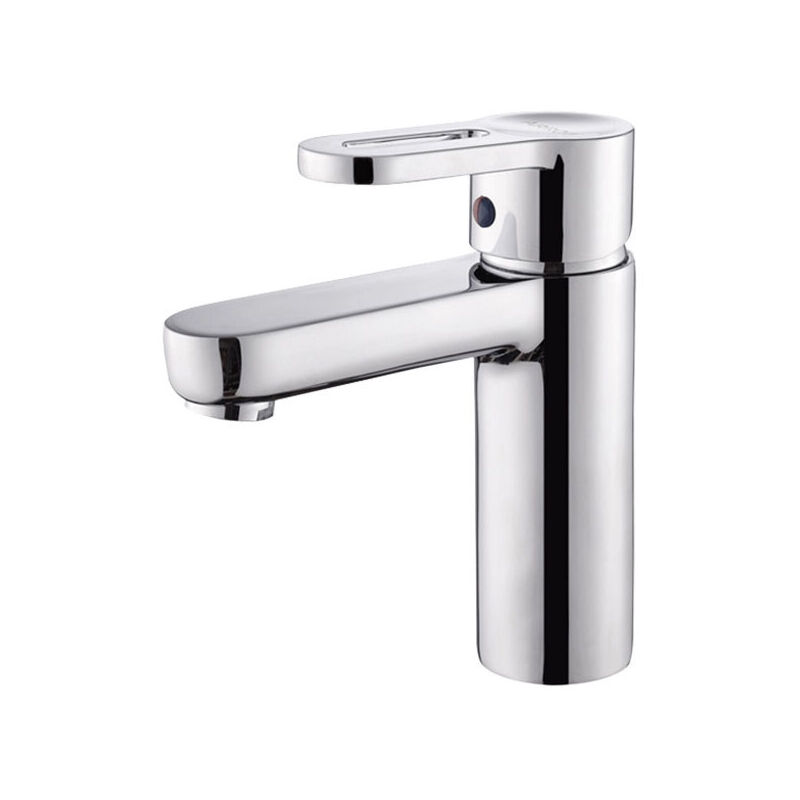 Soldes Robinet de salle de bains lavabo Get, mitigeur avec tirette de vidage, bonde incluse, robinet mousseur économique d'eau, installation facile