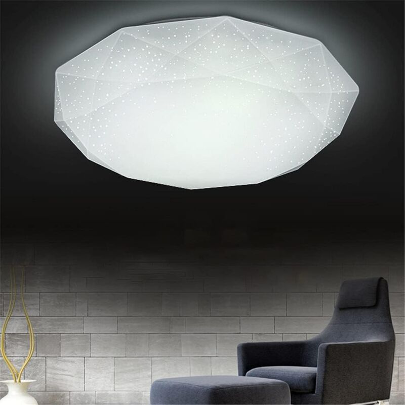 Soldes Rond LED Plafonnier, Moderne Minimaliste Bureau Plafonniers, Lumière de Salon, Lumière de Chambre, Lumière de Couloir, Lumière de Cuisine,