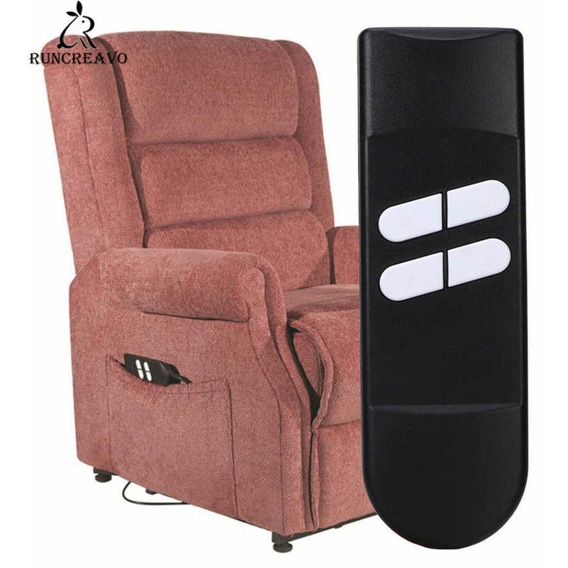 Pulsante sedia elevabile nero pulsante reclinabile...