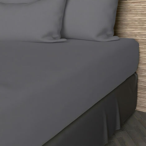 Soleil D Ocre – Drap housse en coton 57 fils 140x200 cm – Bonnet 30 cm – Certifié OEKO-TEX® – Entretien facile à 60°C