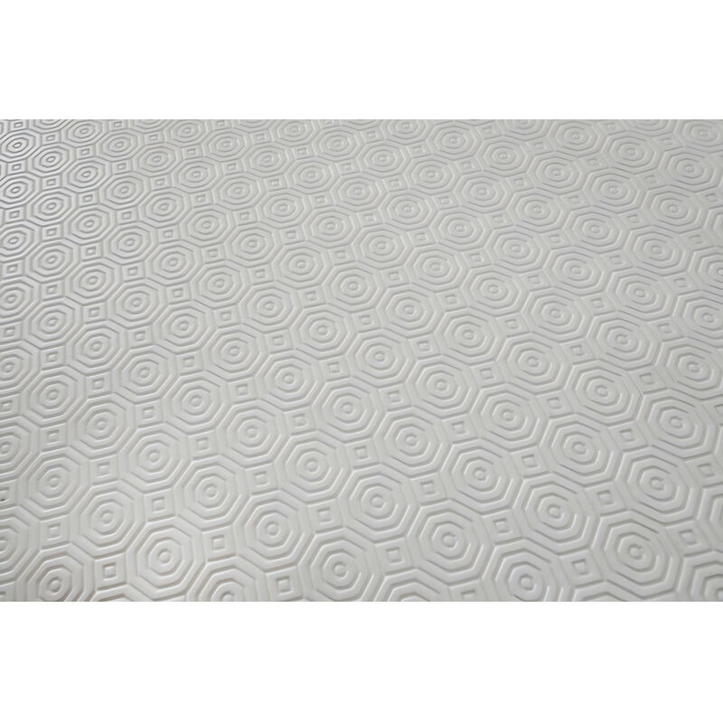 Protège table PVC, sous nappe ronde diamètre 140 cm - Blanc