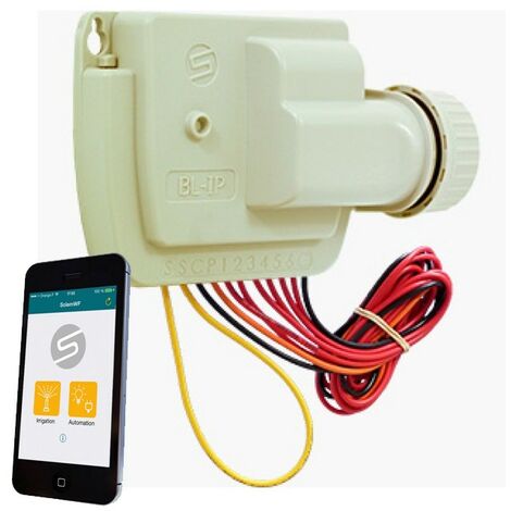 Solem programmeur batteries DC 4 stations controlees par bluetooth