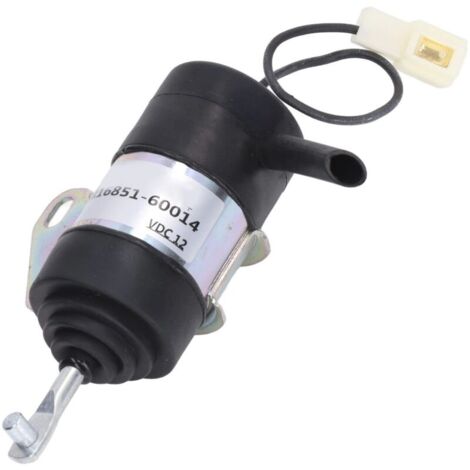 Solénoïde d'arrêt de carburant 12V – Installation directe pour Kubota BX2230D, RTV900R, B7410D – Coque en fer galvanisé - BX1800D