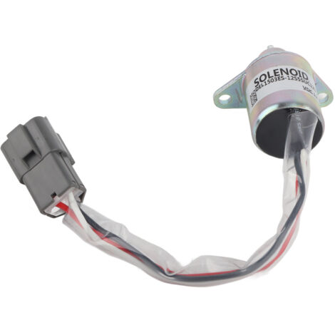 Solénoïde D'arrêt de Carburant, Coque en Fer de Remplacement pour Moteur de Pelle PC40 PC45, Tracteur PC43.