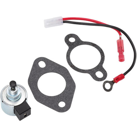 Solenoïde de carburateur pour moteurs de tondeuse à gazon, remplace les références 1275709, 1275733S et 1243502S, compatible John Deere Stx38 Lx255 Am128242 Am128816, kit avec joints en papier.