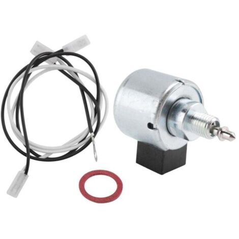 Solenoide de corte de combustible del carburador, pieza de repuesto 694393-Crezuo
