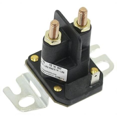 Solénoïde de tondeuse de tracteur de pelouse BRIGGS compatible 691656 807829 435-096
