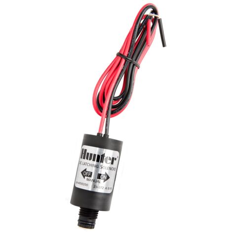 Solénoïde Hunter pour électrovannes – Diamètre de raccordement 1" – Compatible avec programmeurs 9V – Installation facile – Global Network
