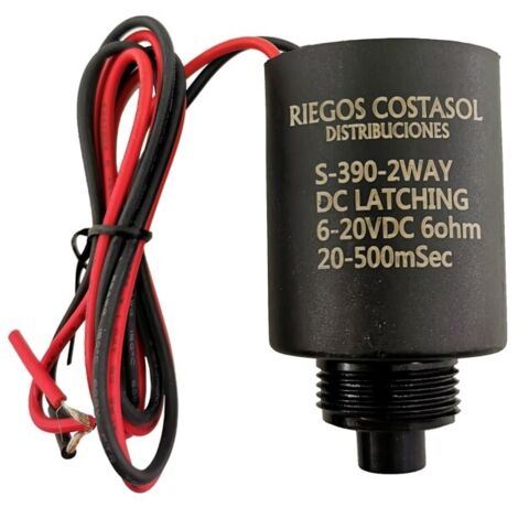 Solenoide Riegopro RP-100 Compatible Irritrol / Orbit / Toro 9V D.C.