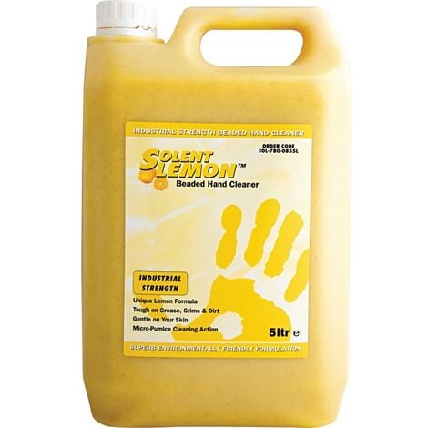 Solent Cleaning Lemon Abrasive Hand Cleaner 5L
