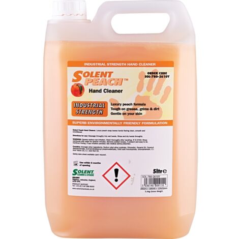 Solent Cleaning Luxury Peach Soap, 5L