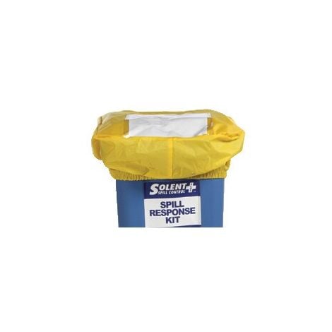 Solent Spill Control Audit Spill Cover for 240L Bin Yellow