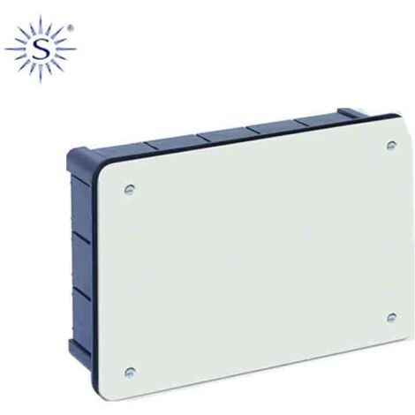 Solera – Boîte de dérivation 300x200x60mm – Installation électrique murale sécurisée – Grande capacité pour raccordements – Vis de fixation incluses