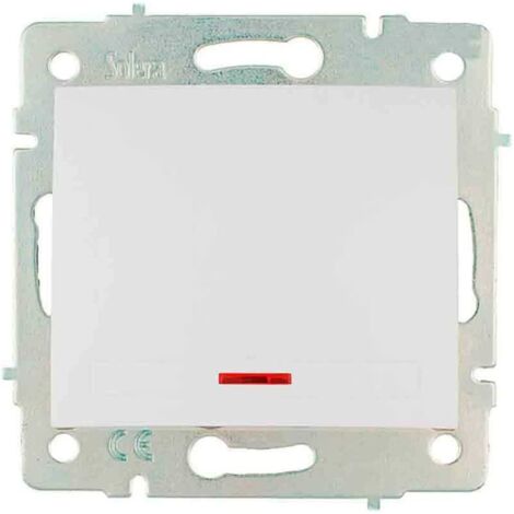 SOLERA INTERRUTTORE/INTERRUTTORE LUMINOSO 10AX 250V S. EUROPA