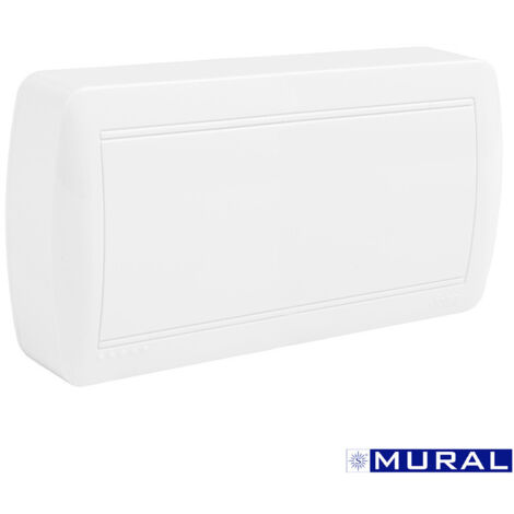 Solera – Registre double épissure et dérivation 148x72x28mm – Indice de protection IP20 – Entrées pour canaux 10x12/16/22mm – Surface murale - MUR64U