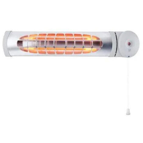 SALVADOR ESCODA réglette infrarouge murale - unelvent infrared 155 - 600 / 1200 watts - temporisation - unelvent 670016